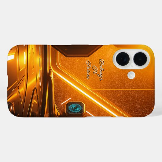 Futuristische Raumstation Räume Case-Mate iPhone Hülle (Rückseite (Horizontal))