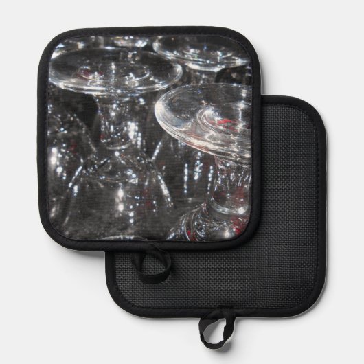 Futuristische Richtungen Topflappen (Vorderseite/Rückseite)