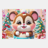 Futuristische Robotik Geschenkpapier Set (Vorderseite 2)