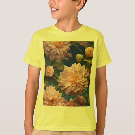 Futuristische Robotik & KI Kontur. T-Shirt (Vorderseite)