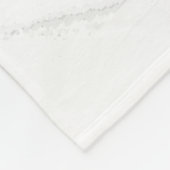 Futuristische Romantik Fleecedecke (Ecke)