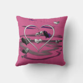 Futuristische Romantik Kissen (Rückseite)