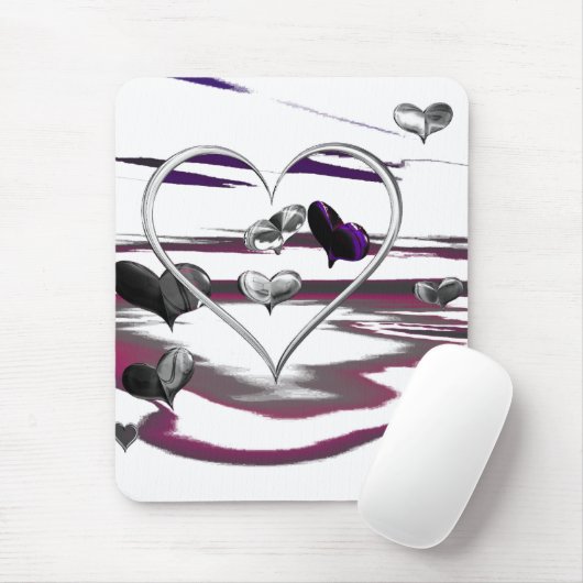 Futuristische Romantik Mousepad (Mit Mouse)