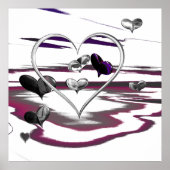 Futuristische Romantik Poster (Vorne)