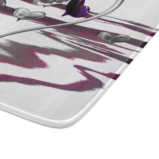 Futuristische Romantik Schneidebrett (Ecke)