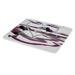 Futuristische Romantik Schneidebrett