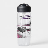 Futuristische Romantik Trinkflasche (Vorderseite)