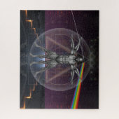 Futuristische Sci-Fi Fantasy Human Technology Puzzle (Vertikal)