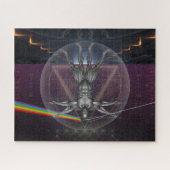 Futuristische Sci-Fi Fantasy Human Technology Puzzle (Horizontal)