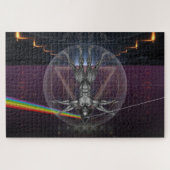 Futuristische Sci-Fi Fantasy Human Technology Puzzle (Horizontal)