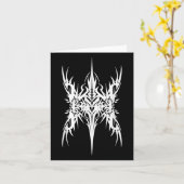 Futuristische Sigil Butteryfly Cyber Tattoo Cybers Karte (Gelbe Blume)