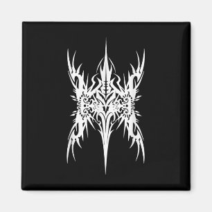 Futuristische Sigil Butteryfly Cyber Tattoo Cybers Magnet