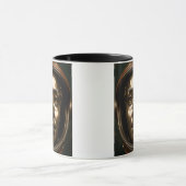 Futuristische Skulptur Tasse (Zentrum)