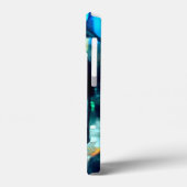 Futuristische Spooky Cyberpunk Steampunk Dreh-Phon Case-Mate iPhone Hülle (Rückseite / Links)