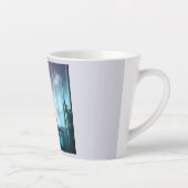 Futuristische Stadt 2 Milchtasse (Rechts)