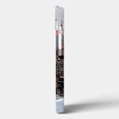 Futuristische Stadt Case-Mate iPhone Hülle (Rückseite / Links)