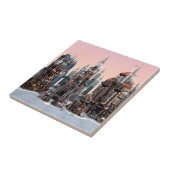 Futuristische Stadt Fliese (Seite)