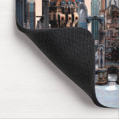 Futuristische Stadt Mousepad (Ecke)
