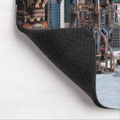 Futuristische Stadt Mousepad (Ecke)