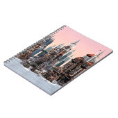 Futuristische Stadt Notizblock (Linke Seite)