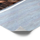 Futuristische Stadt Poster (Ecke)