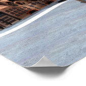 Futuristische Stadt Poster (Ecke)