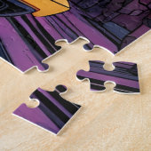 Futuristische Stadt Puzzle (Seite)