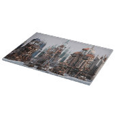 Futuristische Stadt Schneidebrett (Ecke)