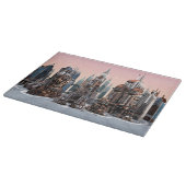 Futuristische Stadt Schneidebrett (Ecke)