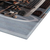 Futuristische Stadt Schneidebrett (Ecke)