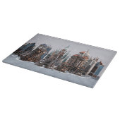 Futuristische Stadt Schneidebrett (Ecke)