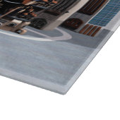 Futuristische Stadt Schneidebrett (Ecke)