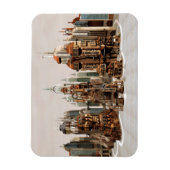 Futuristische Stadt Sci-Fi Magnet (Vertikal)