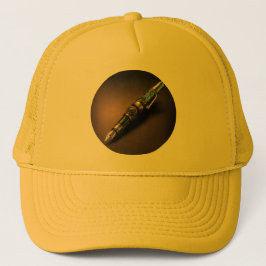 Futuristische Steampunk Style Fantasy Fountain Pen Truckerkappe