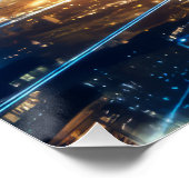 Futuristische Technologie Poster (Ecke)