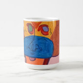 Futuristische Tierkunst  Kaffeetasse (Mittel)