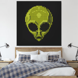 Futuristische und kosmische Dekoration Leinwanddruck