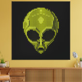 Futuristische und kosmische Dekoration Leinwanddruck (Insitu (Wohnzimmer))