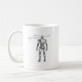 Futuristische Weltraumrakete | Mars-Mission Weltra Kaffeetasse