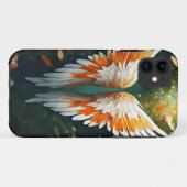 Futuristische Wing Tattoo Art Mobile Cover Design (Rückseite (Horizontal))