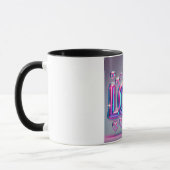 Futuristische Y2K-Holografische Liebe Tasse (Links)