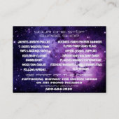 FuturistischeNOISE-Visitenkarte Visitenkarte (Rückseite)