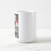 Futuristischer AI-Roboter-Humanoid-Tech-Design Kaffeetasse (Mittel)