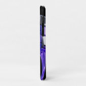 Futuristischer Chrom-Puzzlewürfel Case-Mate iPhone Hülle (Hinten/Links)