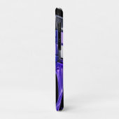 Futuristischer Chrom-Puzzlewürfel Case-Mate iPhone Hülle (Hinten/Links)