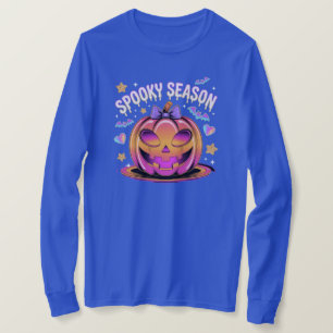 Futuristischer Chrome Jack-O’-Lantern Halloween T- T-Shirt