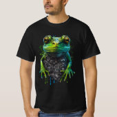 Futuristischer Cooler Frog T - Shirt - Ein Hop in (Vorderseite)