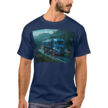 Futuristischer Cyber-Lkw ab 2077