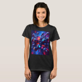 Futuristischer Cyber-Tech-T - Shirt (Vorne ganz)
