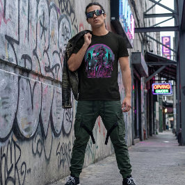 Futuristischer Cyborg Art T - Shirt